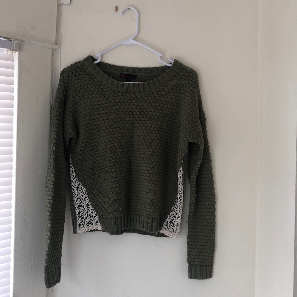 Green sweater